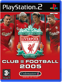 Club Football 2005: Liverpool FC  - Box - Front - Reconstructed Image