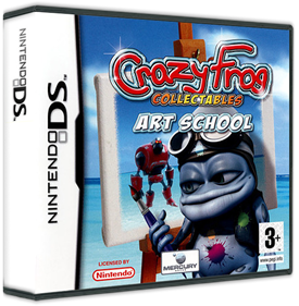 Crazy Frog Collectables: Art School - Box - 3D Image