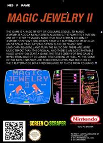 Magic Jewelry 2 - Fanart - Box - Back Image