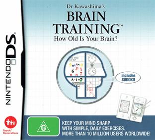 Brain Age: Train Your Brain in Minutes a Day! - Box - Front Image
