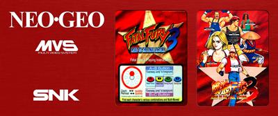 Fatal Fury 3: Road to the Final Victory - Arcade - Marquee Image