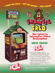 Frantic Fred - Advertisement Flyer - Front Image