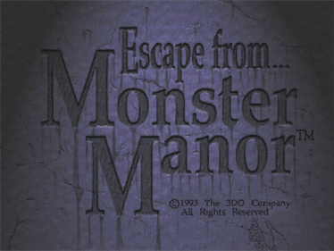 Escape from Monster Manor - Screenshot - Game Title Image