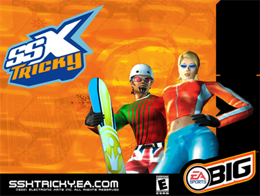 SSX Tricky - Screenshot - Game Title Image