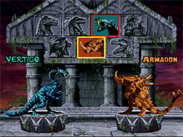 Primal Rage - Screenshot - Game Select Image