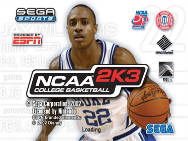 NCAA College Basketball 2K3 - Screenshot - Game Title Image
