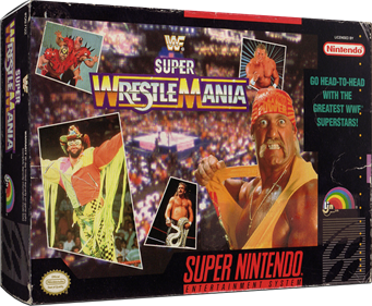 WWF Super WrestleMania - Box - 3D Image