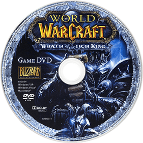 World of Warcraft: Wrath of the Lich King - Disc Image
