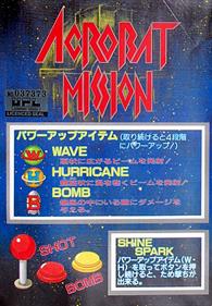 Acrobat Mission - Arcade - Controls Information