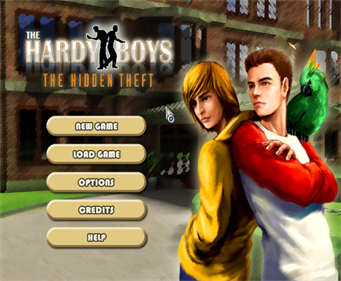 The Hardy Boys: The Hidden Theft - Screenshot - Game Title Image