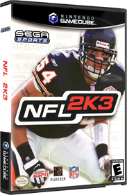 NFL 2K3 - Box - 3D Image