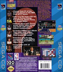 ESPN NBA Hangtime '95 - Box - Back - Reconstructed Image