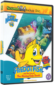 Freddi Fish and the Case of the Missing Kelp Seeds - Box - 3D Image