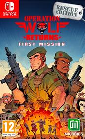 Operation Wolf Returns: First Mission - Box - Front Image