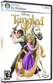 Tangled: The Video Game - Box - 3D Image