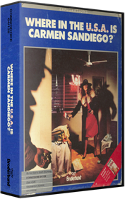 Where in the U.S.A. is Carmen Sandiego? - Box - 3D Image