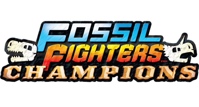 Fossil Fighters: Champions - Clear Logo Image