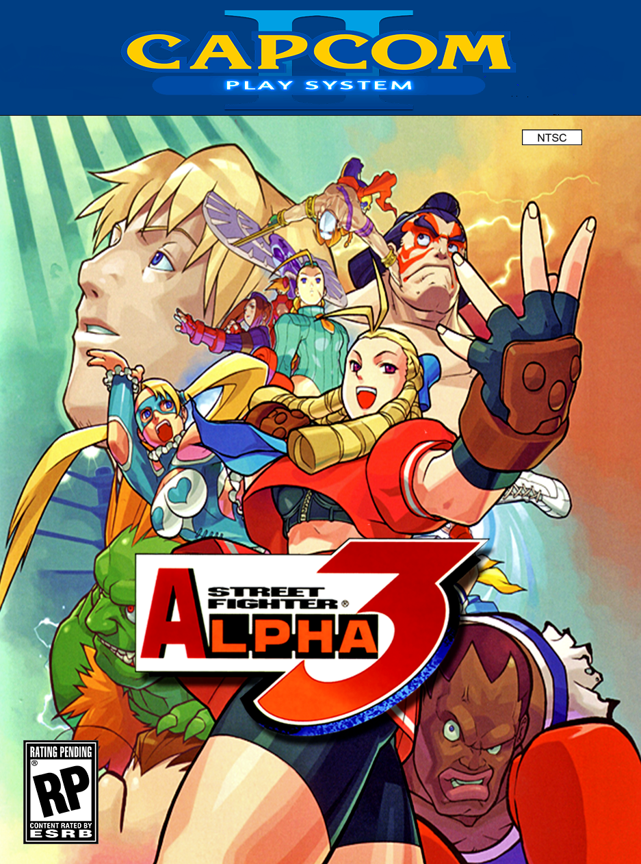 Street Fighter Alpha 3 cover or packaging material - MobyGames