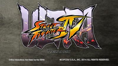 Ultra Street Fighter IV - Screenshot - Game Title Image