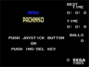 Pachinko - Screenshot - Game Title Image