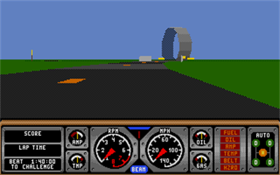 Hard Drivin' II: Drive Harder - Screenshot - Gameplay Image