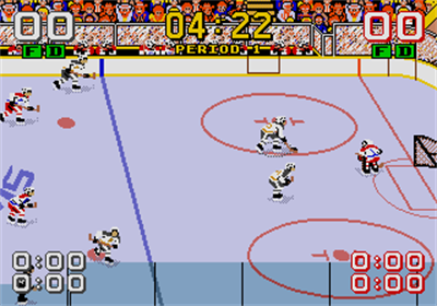 Mario Lemieux Hockey - Screenshot - Gameplay Image