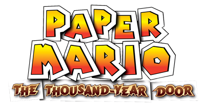 Paper Mario: The Thousand-Year Door - Clear Logo Image