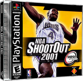 NBA ShootOut 2001 - Box - 3D Image