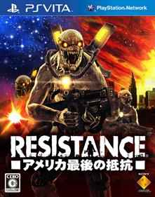 Resistance: Burning Skies - Box - Front Image