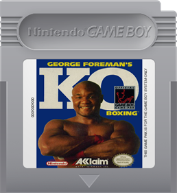 George Foreman's KO Boxing - Fanart - Cart - Front