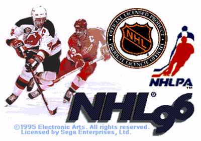 NHL 96 - Screenshot - Game Title Image