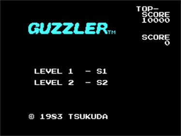 Guzzler - Screenshot - Game Title Image