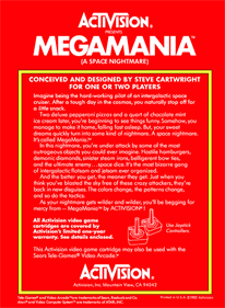 Megamania - Box - Back - Reconstructed Image