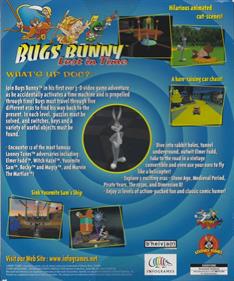 Bugs Bunny Lost in Time - Box - Back Image
