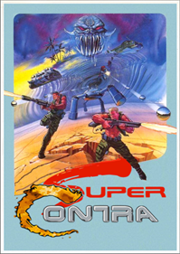Super Contra - Fanart - Box - Front Image
