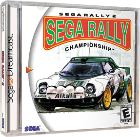 Sega Rally 2: Sega Rally Championship - Box - 3D Image