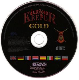 Dungeon Keeper: Gold Edition - Disc Image
