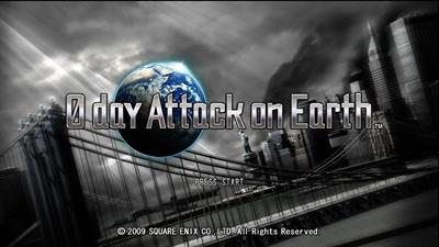 0 Day Attack on Earth - Screenshot - Game Title Image