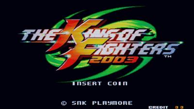The King of Fighters 2003 - Screenshot - Game Title Image