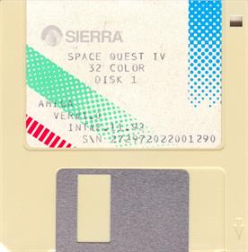 Space Quest IV: Roger Wilco and the Time Rippers - Disc Image