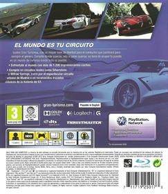 Gran Turismo 6 - Box - Back Image