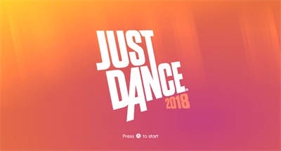 Just Dance 2018 - Screenshot - Game Title Image