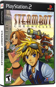 Steambot Chronicles - Box - 3D Image