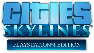 Cities: Skylines: PlayStation 4 Edition - Clear Logo Image