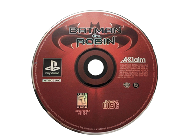 Batman & Robin - Disc Image