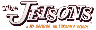 The Jetsons in By George, in Trouble Again - Clear Logo Image