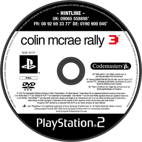 Colin McRae Rally 3 - Disc Image