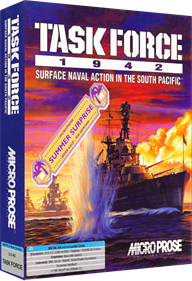 Task Force 1942: Surface Naval Action in the South Pacific - Box - 3D Image