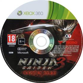 Ninja Gaiden 3: Razor's Edge - Disc Image
