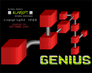 Genius - Screenshot - Game Title Image